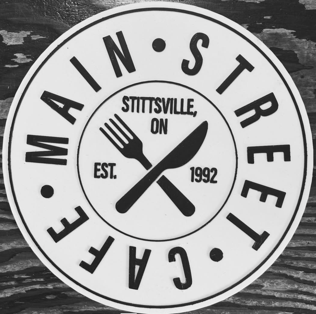 Main Street Cafe logo close-up